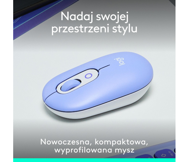 LOGITECH POP ICON Mouse lilac 910-007414 - 1276201 - zdjęcie 6